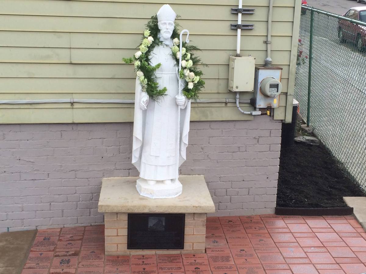 St. Kieran Statue Dedication