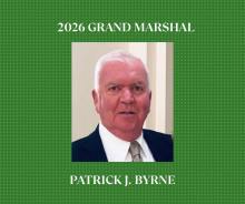 Patrick Byrne 2026 Grand Marshal